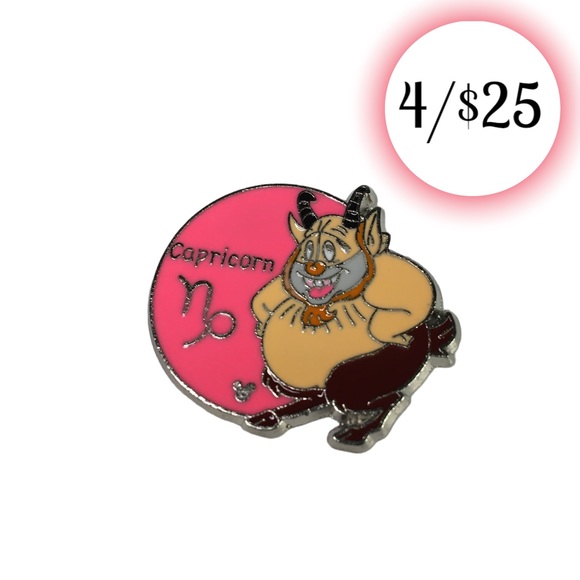Disney Jewelry - Disney Trading Pin - Capricorn Zodiac - Phil Hercules - Hidden Mickey 2012